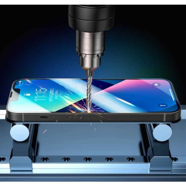 3-Pack - iPhone 115 Pro Max Hög Kvalitets Härdat Glas Skärmskydd