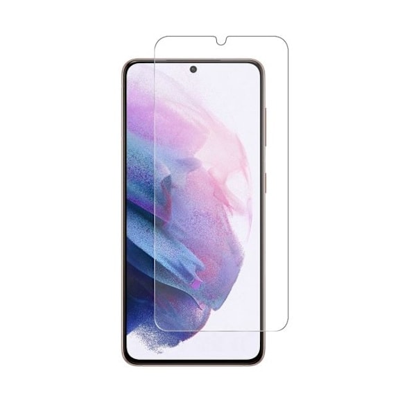 Samsung Galaxy S21 - Transparent Skal + Härdat Skyddsglas