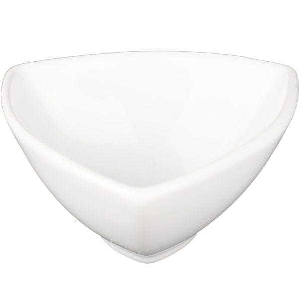 Mini posliinikulho Dip Triangular - 16 kpl pakkaus Vit