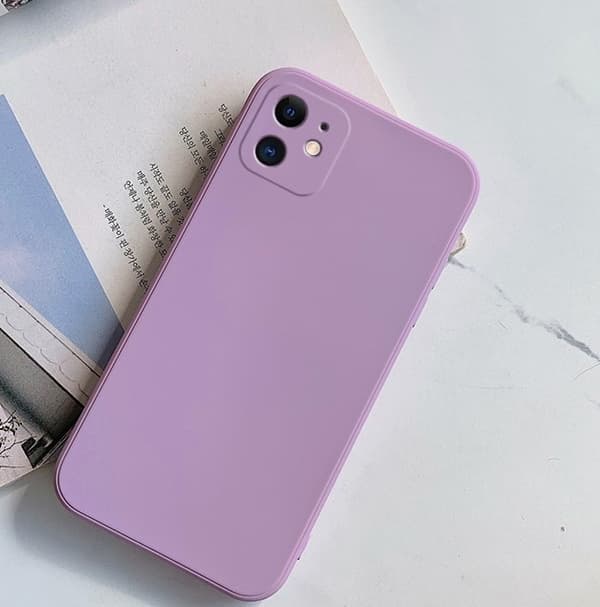 iPhone 12 Mini Skal - Mikrofiber Silikon Ljusgrön