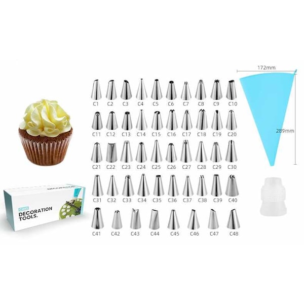 Icing Set - 50 pcs