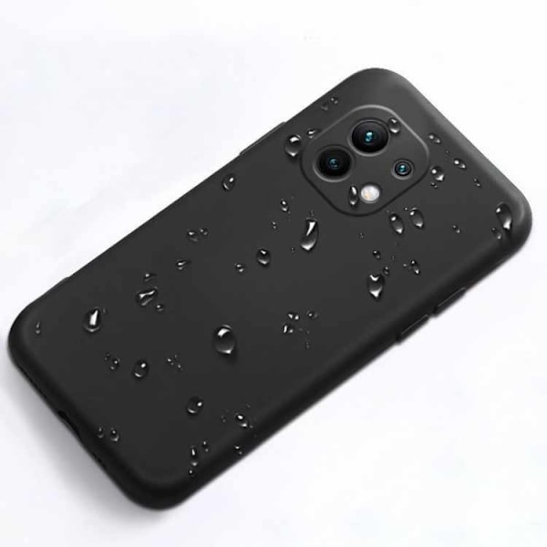 Xiaomi Mi 11 - Silikon Skal Mikrofiber Mörklila