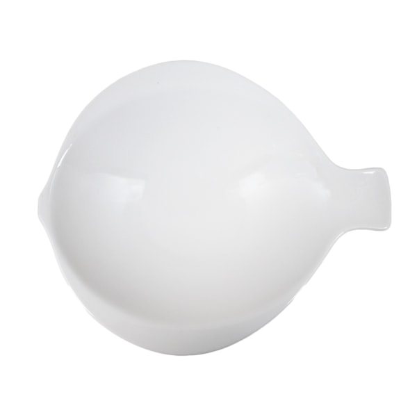 Fisketallerken i porcelæn Flounder Deep - 4-pack Vit