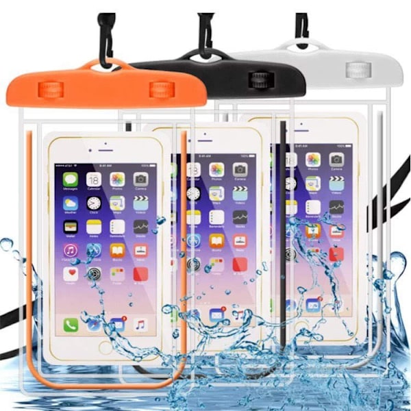 Phone Case Waterproof - Transparent White