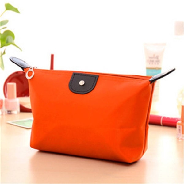 Sminketaske / håndtaske - flere farver Orange
