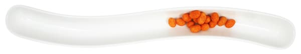 Stor Porslins Skål Oliv - 4 pack Vit