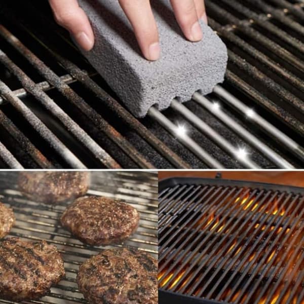 5-pak grillrenseblokke til grillplade og flad top