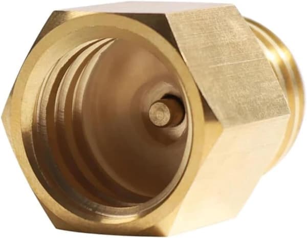 CO2-gaskonverteringsadapter til Tr21-4 hun til Tr21-3 han gevind Quooker Cube Tank Output Kobber