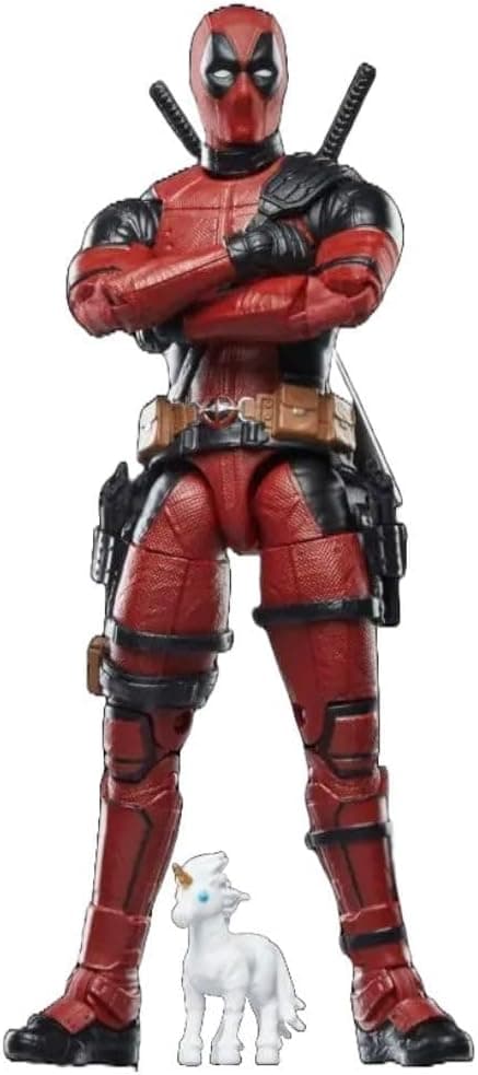 DEADPOOL FIGUR CA 20 CM, X-MEN LEGENDS MARVEL POSITIV LEKSAKSGÅVA FÖR BARN