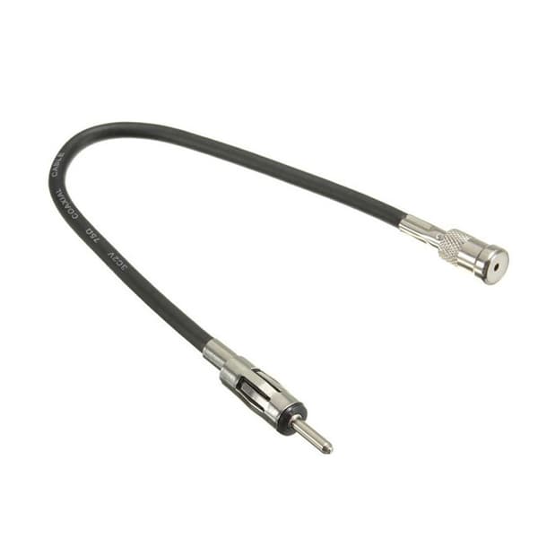 Bil til lydstereo ISO til DIN RG58 forlængerkabel