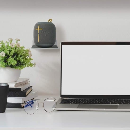 Speaker Stand - Wall Shelf - Storage Rack - Suitable for Speakers, Webcams, and Mobile Phones - Floating Acrylic Shelf (White)