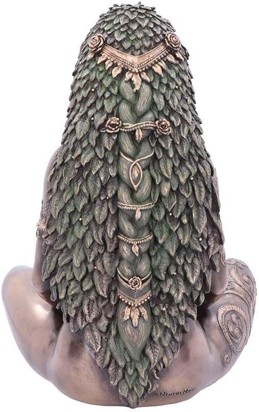 Nemesis Now Ethereal Moder Jord Gaia Konststaty Figur, Polyresin, Brons, 30cm
