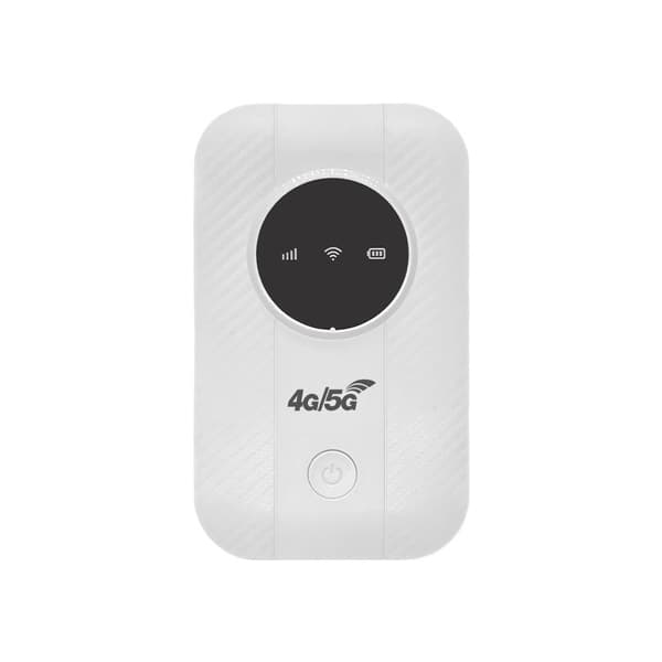 M5 Bärbar 4G Wi-Fi-router (SIM-kortskompatibel)