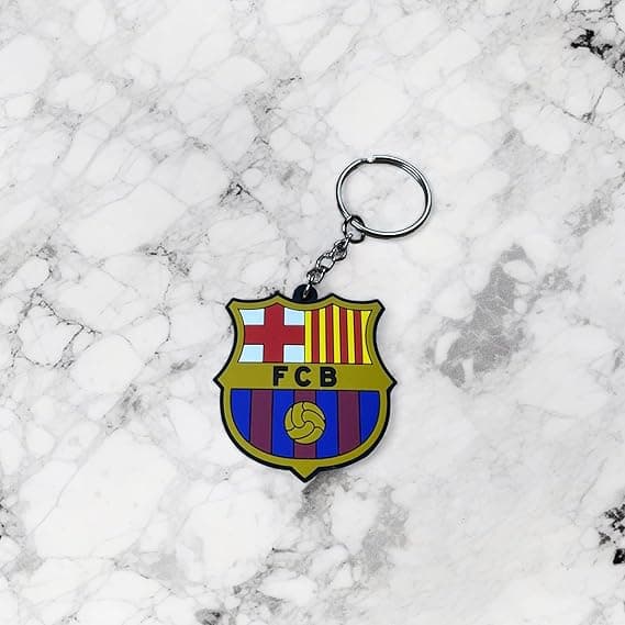 FC Barcelona Nøglering Barça Barca Fodbold Bilnøgleholder