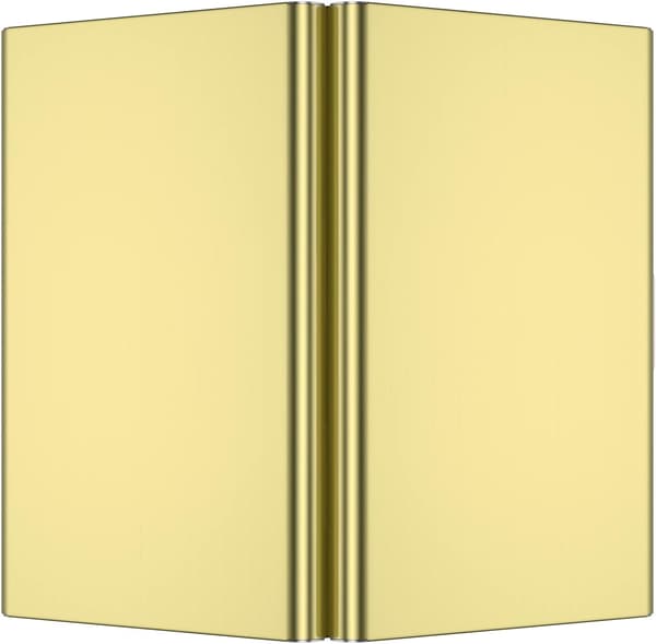 Kortholder med rum - Beskytter mod RFID - Rustfrit stål - Pung metal Sort gold