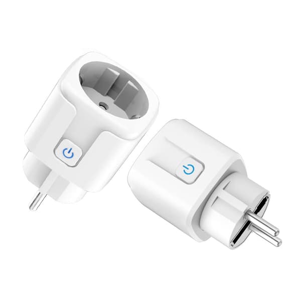 Homekit Smart Plug-stikkontakt fungerer med Apple Homekit, Siri stemmestyring, timerfunktion, EU, 16A