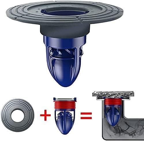 Bruseafløb Gulvafløb Tilbageløbsventil Magnetisk Levitation Envejs Afløbsventil Hurtig Dræning Bruseprop Indsats Afløbsprop Passer til Rørdybde