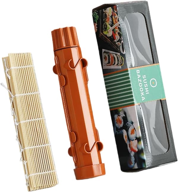 Sushi-set, sushimatta i bambu, lämplig för nybörjare och entusiaster
