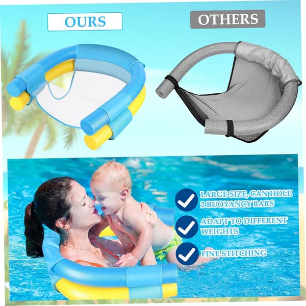 Poolflottar, nätstolar för pool, flytande nätstolar för vuxna