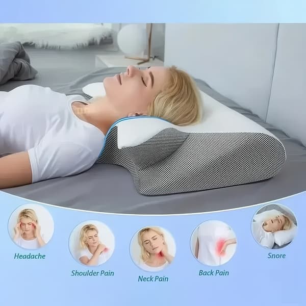 Ortopedisk Kudde / Memory Foam Huvudkudde - Breathe 1-pack