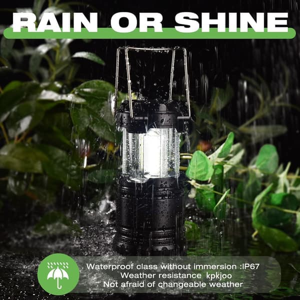 LED Outdoor Camping Light Portable Tent Lamp Emergency Lighting Lantern