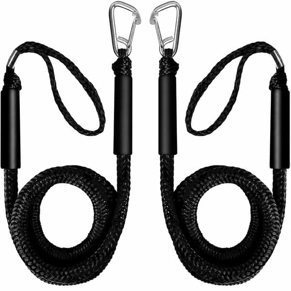 Bungee fortøjningsline bådtilbehør - ponton, jetski, kajak tilbehør