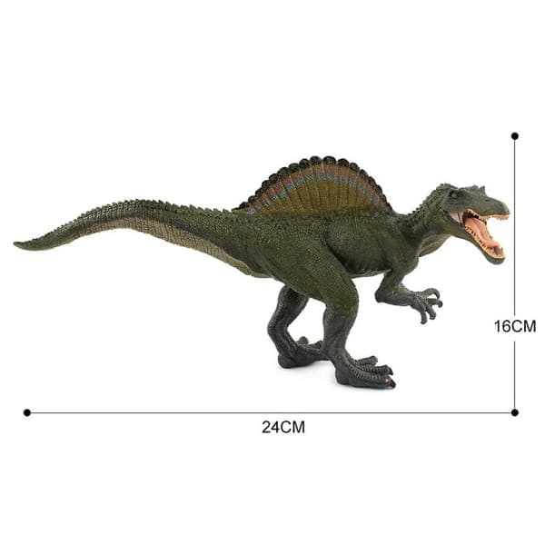 Stor Spinosaurus legetøjsmodel, realistisk dinosaurmodel, børnefødselsdagsgavelegetøj