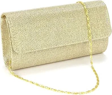 Aftonväska Clutch Handväskor för Kvinnor Damer Glittrande Party Handväska Bröllopsväska