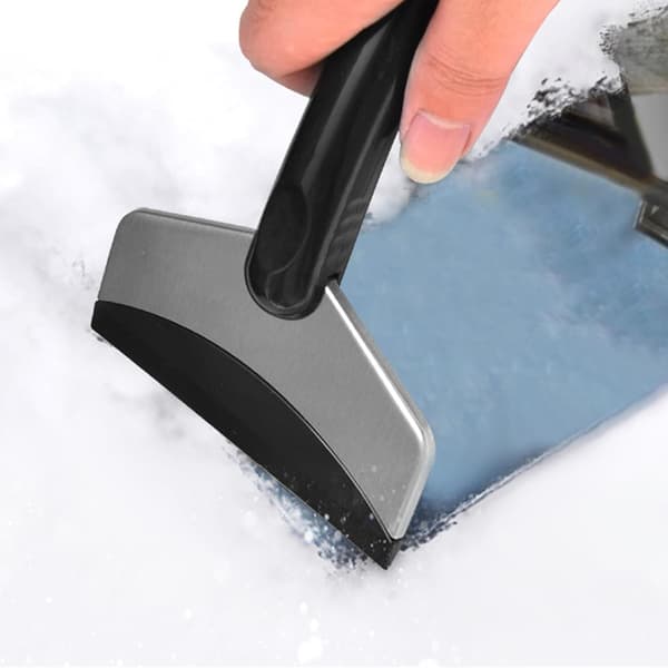 Isskraper for bilfrontrute, ripefri snøskraper med ergonomisk grep, vinterbiltilbehør egnet