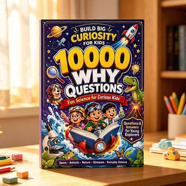 100 000 Why Children's Encyclopedia Leisure Reading for Primary School Students The Ultimate Curiosities Science Book for Kids, A5