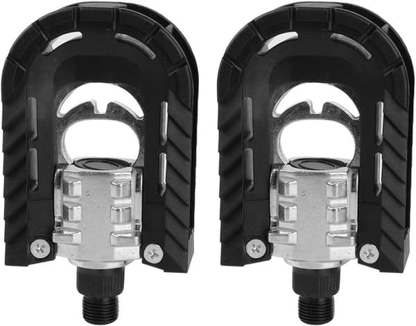 Sammenklappelige cykelpedaler i aluminiumslegering med bred platform