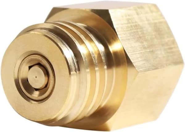 CO2-gaskonverteringsadapter til Tr21-4 hun til Tr21-3 han gevind Quooker Cube Tank Output Kobber
