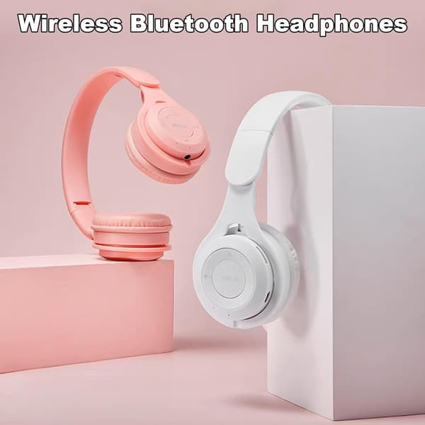 Trådlösa hörlurar barnhörlurar barnhörlurar Bluetooth-hörlurar barnhörlurar (vit)