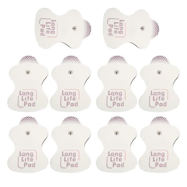 Omron massage langtidsholdbare elektrode puder, 10-pak