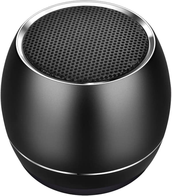 Bærbar Bluetooth-højttaler - Mini bærbar højttaler - 6 timers spilletid - Stereoparring - Bluetooth 5.0 - 3cm*4cm - Sort