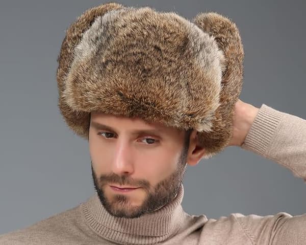 Vinter Trapper Hat med Klapper Faux Pels Vinter Jagthat Russisk Ushanka Hat til Mænd Kvinder