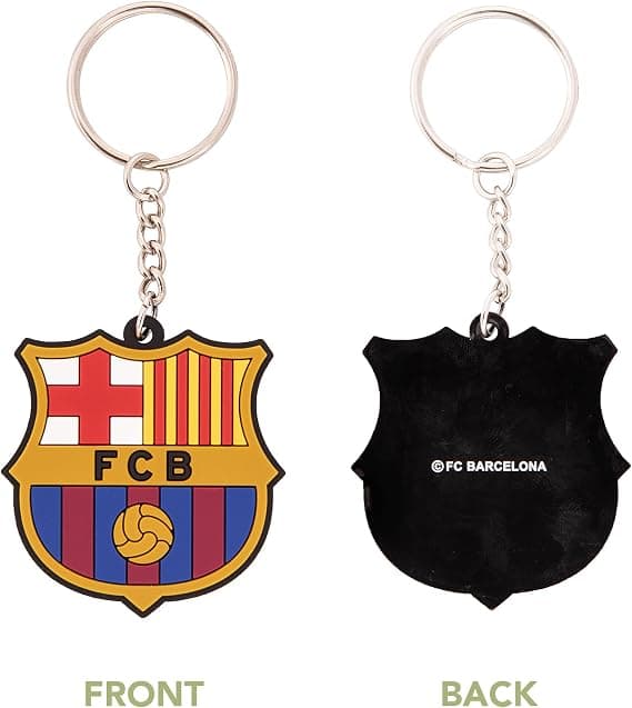 FC Barcelona Nøglering Barça Barca Fodbold Bilnøgleholder