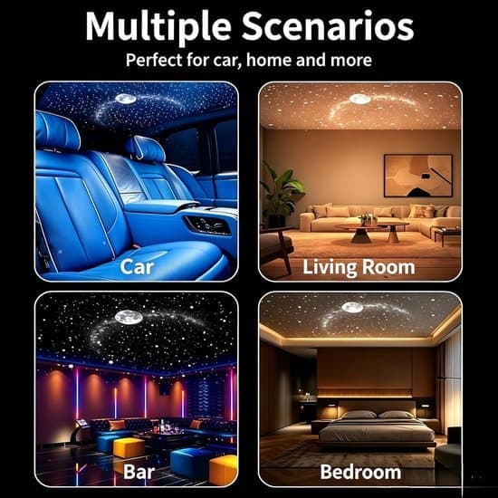 5D Holographic Night Light Projector – Holographic Projection Night Light – Starry Sky Projector – Plug-and-Play – 360° Adjustable – USB Powered