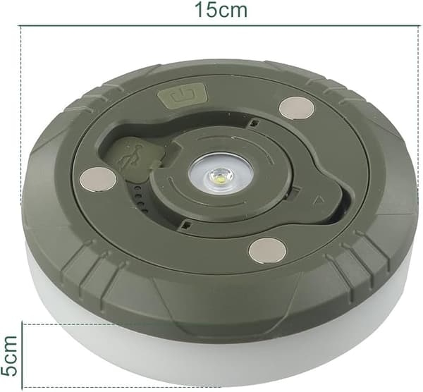 LED campinglys, teltlys, USB oppladbare, bærbare RGB campinglyslenker, egnet for camping, ferier og jul.