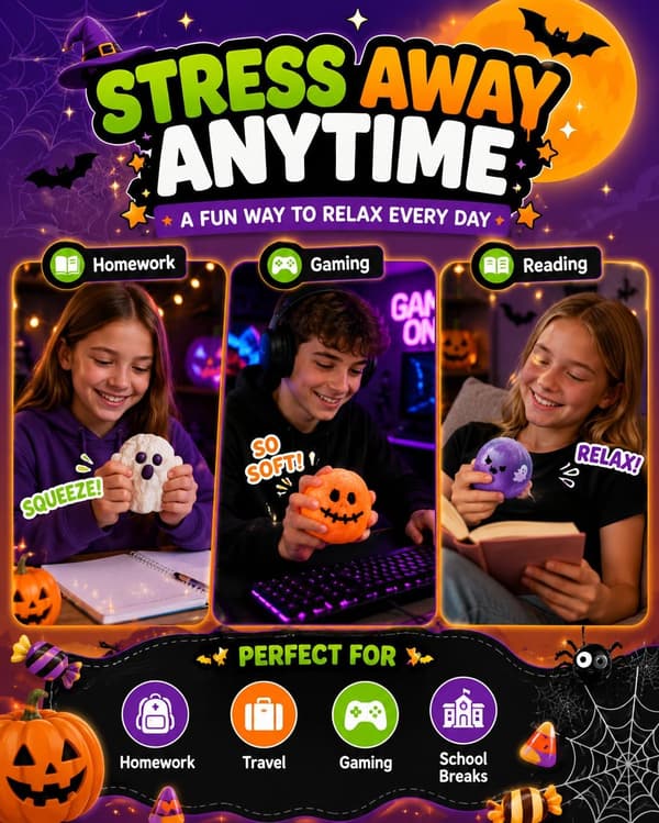 8-pack Halloween Mystery Squishy Set – Ögonbindel Malt Socker Långsamt Stigande Stressbollar, Sensoriska Ångestlindrande Leksaker, Partyfavoriter & Presenter