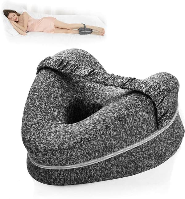 Side Sleeper Knæpude, Memory Foam Ortopædisk Pude {DJ}