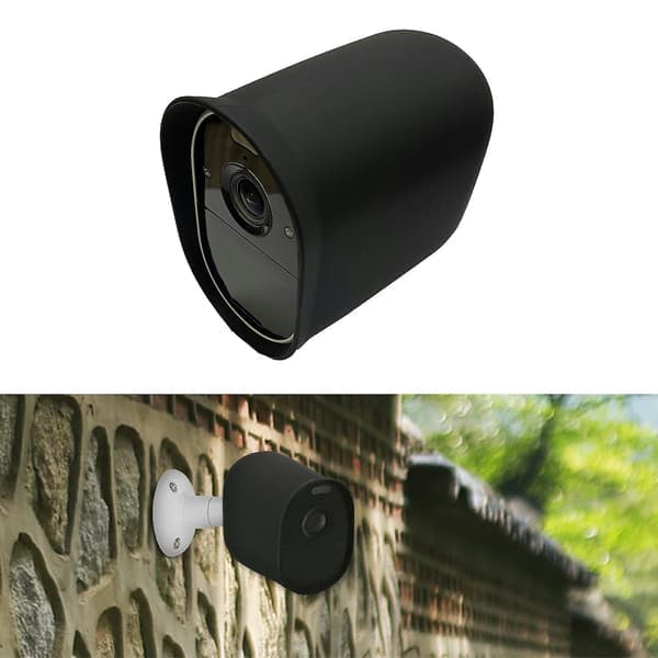 Støvbeskyttende silikonetui for Arlo Essential Spotlight sikkerhetskamera