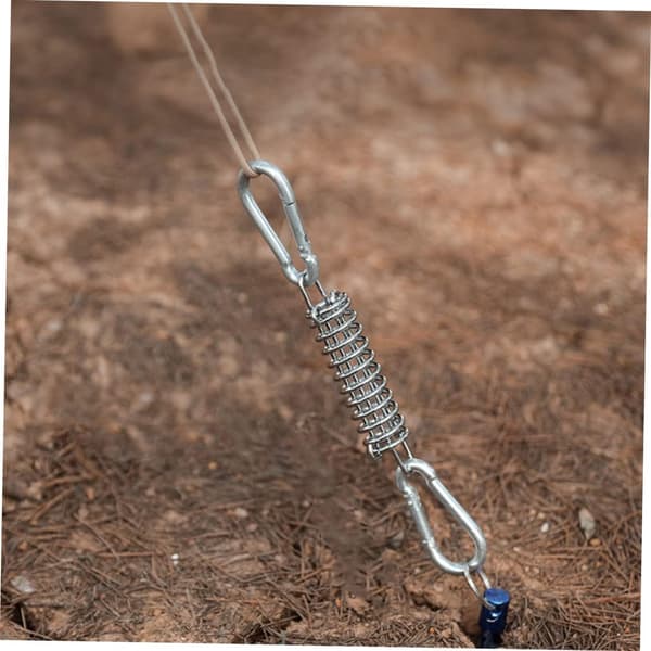 4st Tältfjäderspännen Repsträckare för Utomhuscamping Bungee Cords Hemmagym