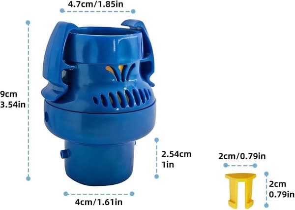 Flowreguleringsventil til poolrensere til Zodiac MX8 MX6 automatiske robotpoolrensere til nedgravede pools