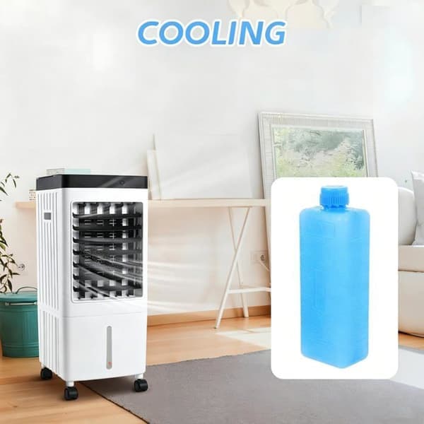 4 is-krystalkølere til ventilator-aircondition, genanvendelige køleblokke, bærbar aircondition