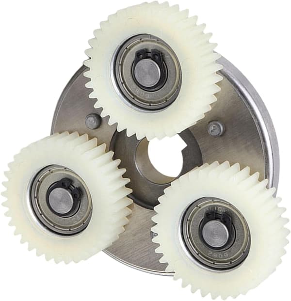 36T planetgir med clutchdel, solid settsett for Bafang motor Ebike nylon gir hvit Hhh - XC
