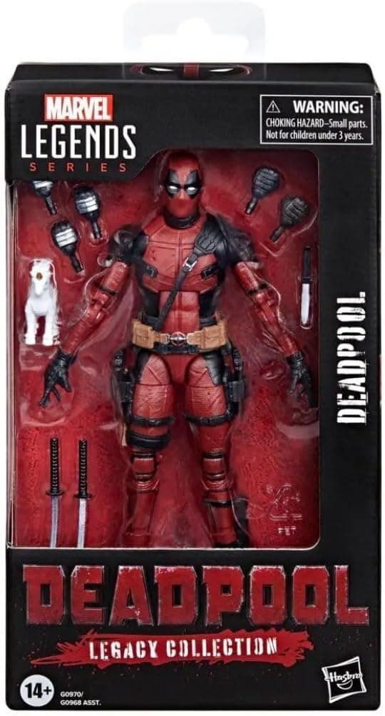 DEADPOOL-FIGUR CA. 20 CM, X-MEN LEGENDS MARVEL POSITIV LEKETØYSGAVE TIL BARN