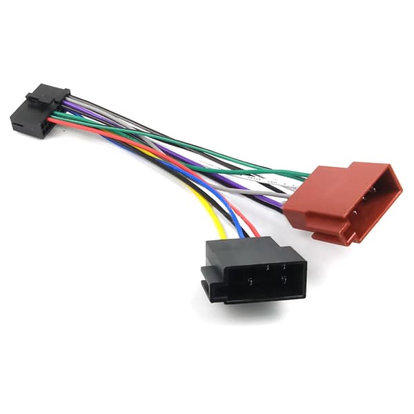20-bens bilstereo radio ISO ledningsnet stikadapterkabel