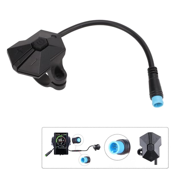 850c P850c Displaykontroll 4-pin for konverteringssett Panelkontroll Sykkel Ebike Tilbehør