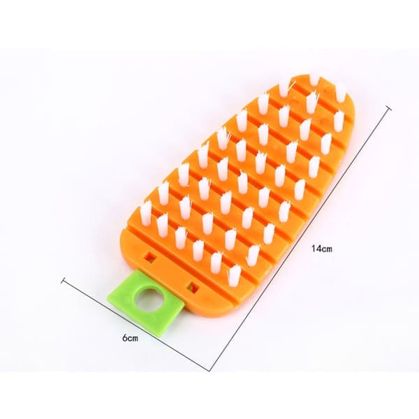 Random Vegetable Scrubber Brush Cleaning Brush Kitchen Cleaner Carrot Potato Surface Brush Kitchen Utensils